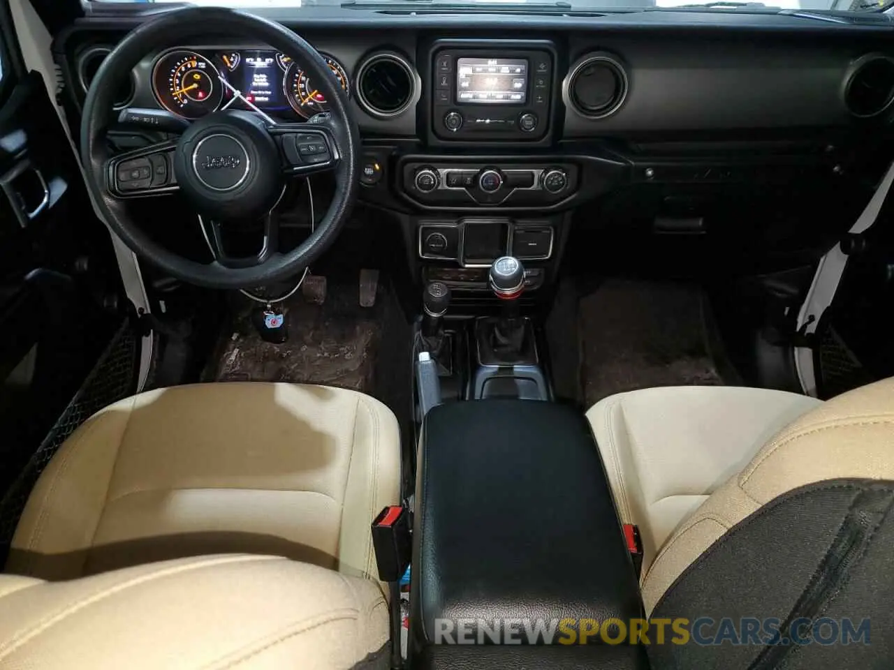 8 Фотография поврежденного автомобиля 1C4HJXDG4MW821718 JEEP WRANGLER 2021