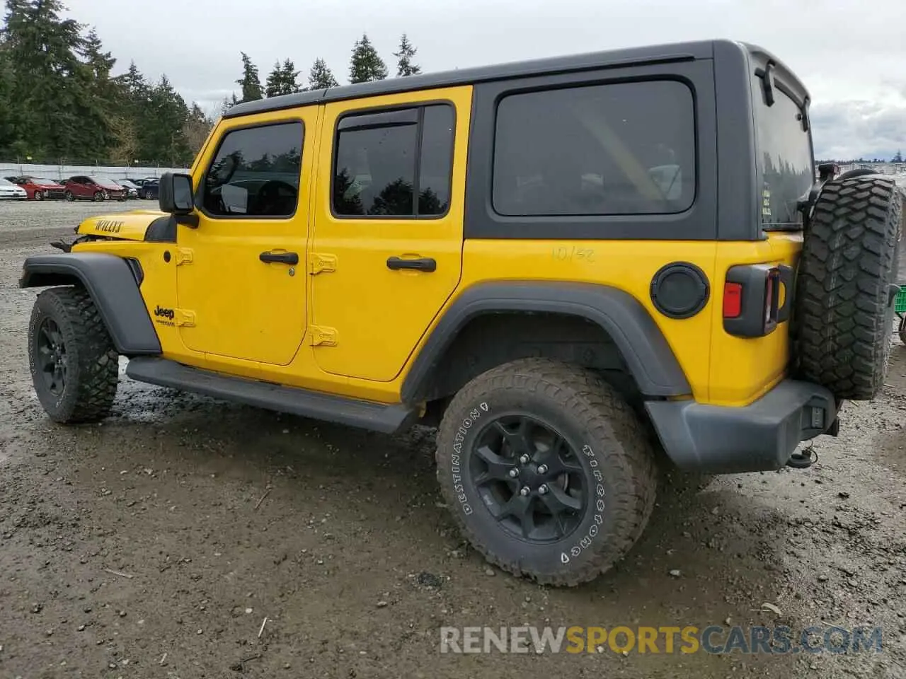 2 Фотография поврежденного автомобиля 1C4HJXDG5MW577822 JEEP WRANGLER 2021