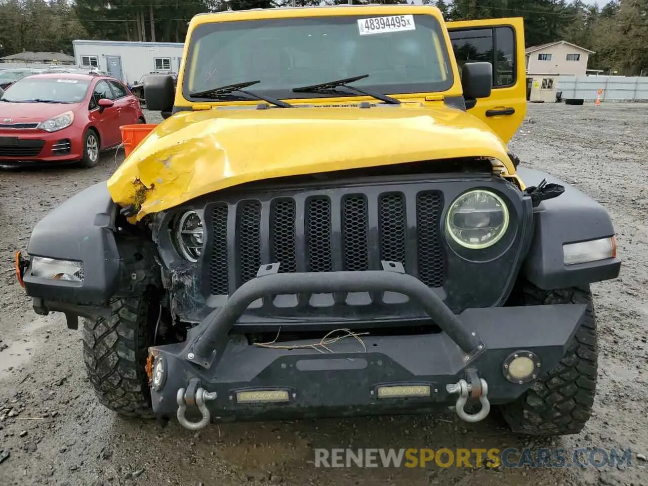 5 Фотография поврежденного автомобиля 1C4HJXDG5MW577822 JEEP WRANGLER 2021