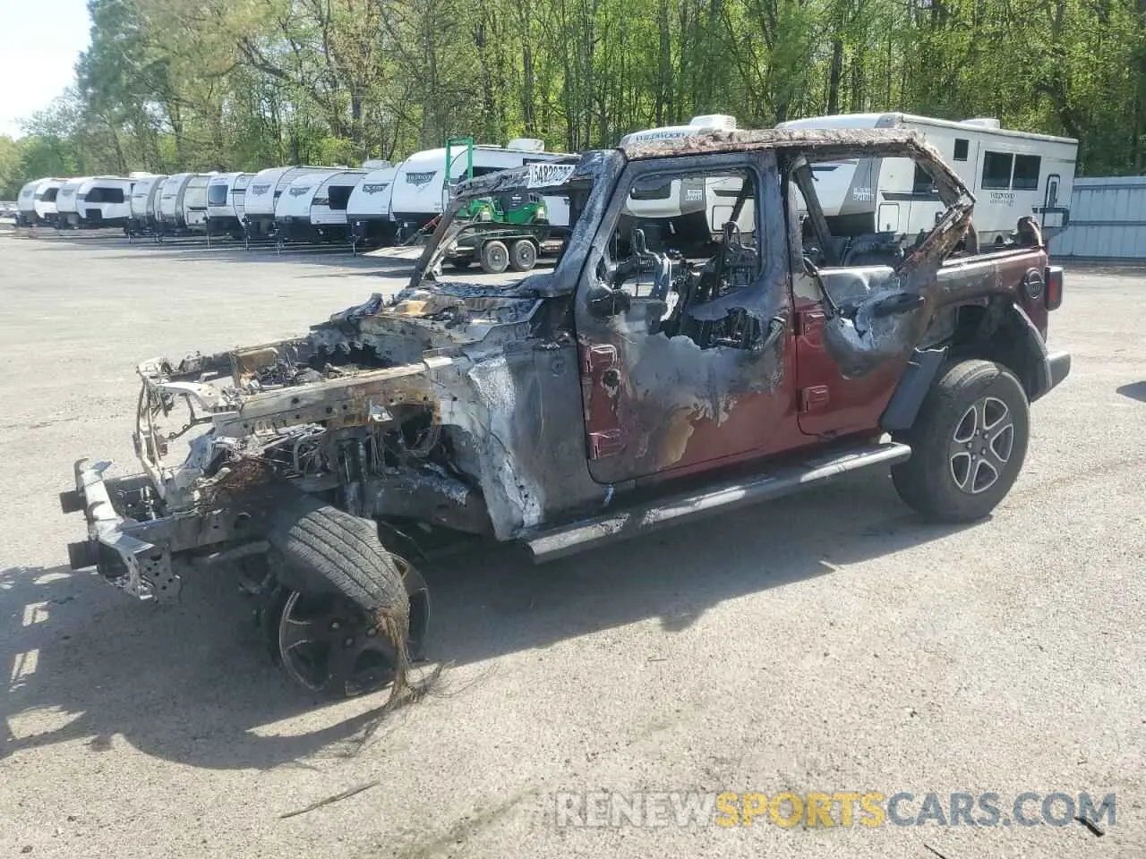 1 Фотография поврежденного автомобиля 1C4HJXDG5MW809996 JEEP WRANGLER 2021