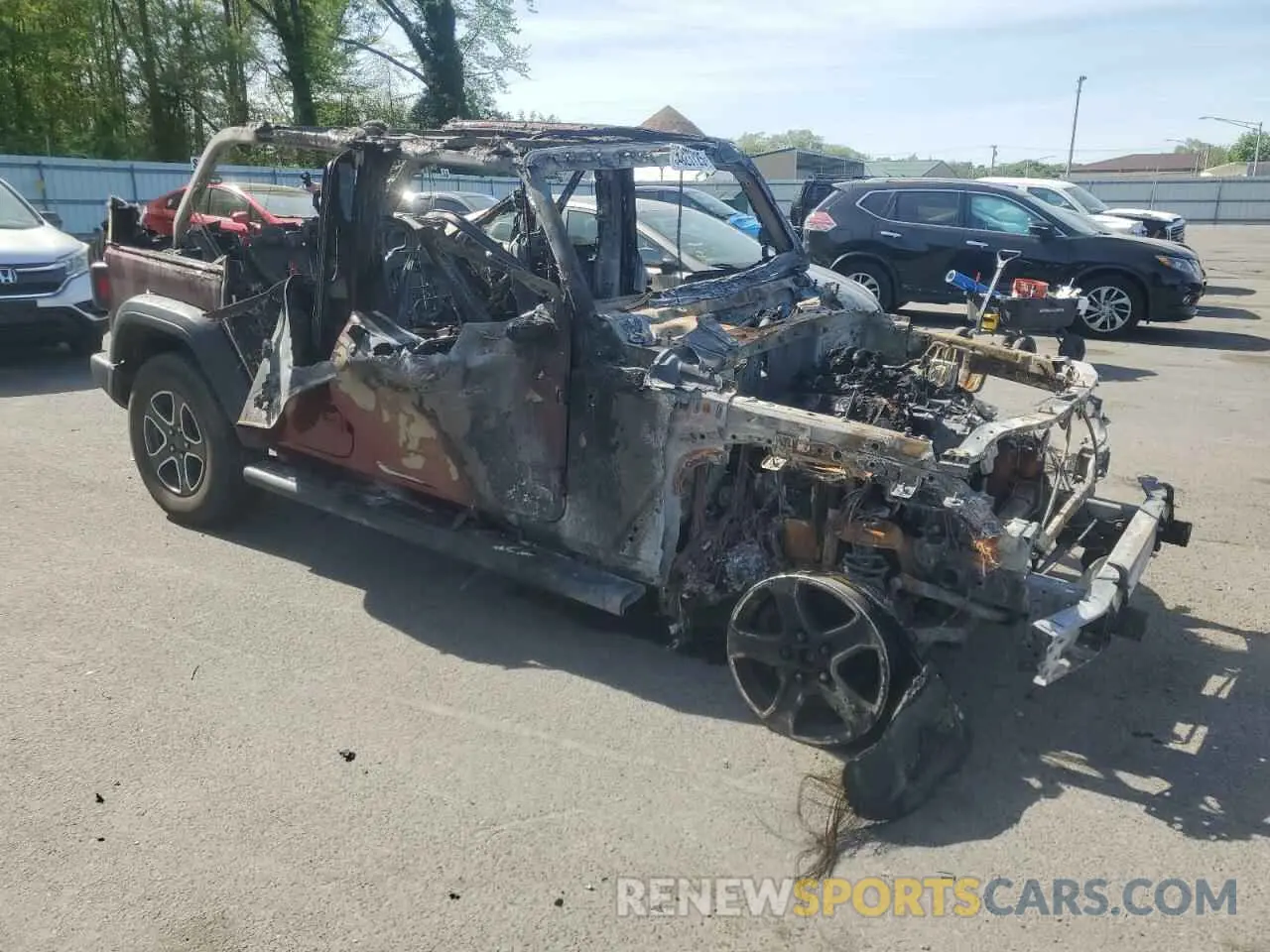 4 Фотография поврежденного автомобиля 1C4HJXDG5MW809996 JEEP WRANGLER 2021