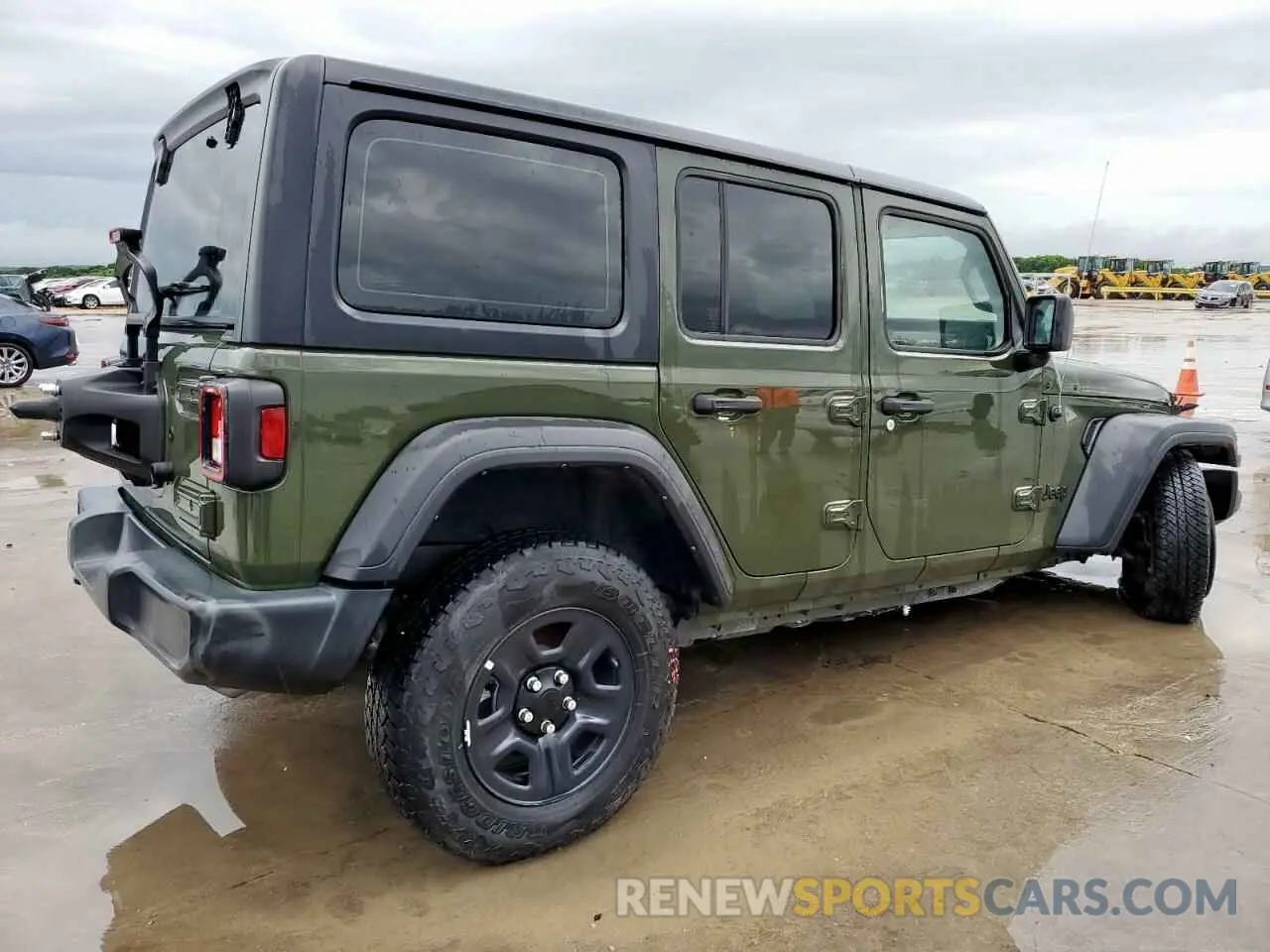 3 Фотография поврежденного автомобиля 1C4HJXDG7MW708491 JEEP WRANGLER 2021