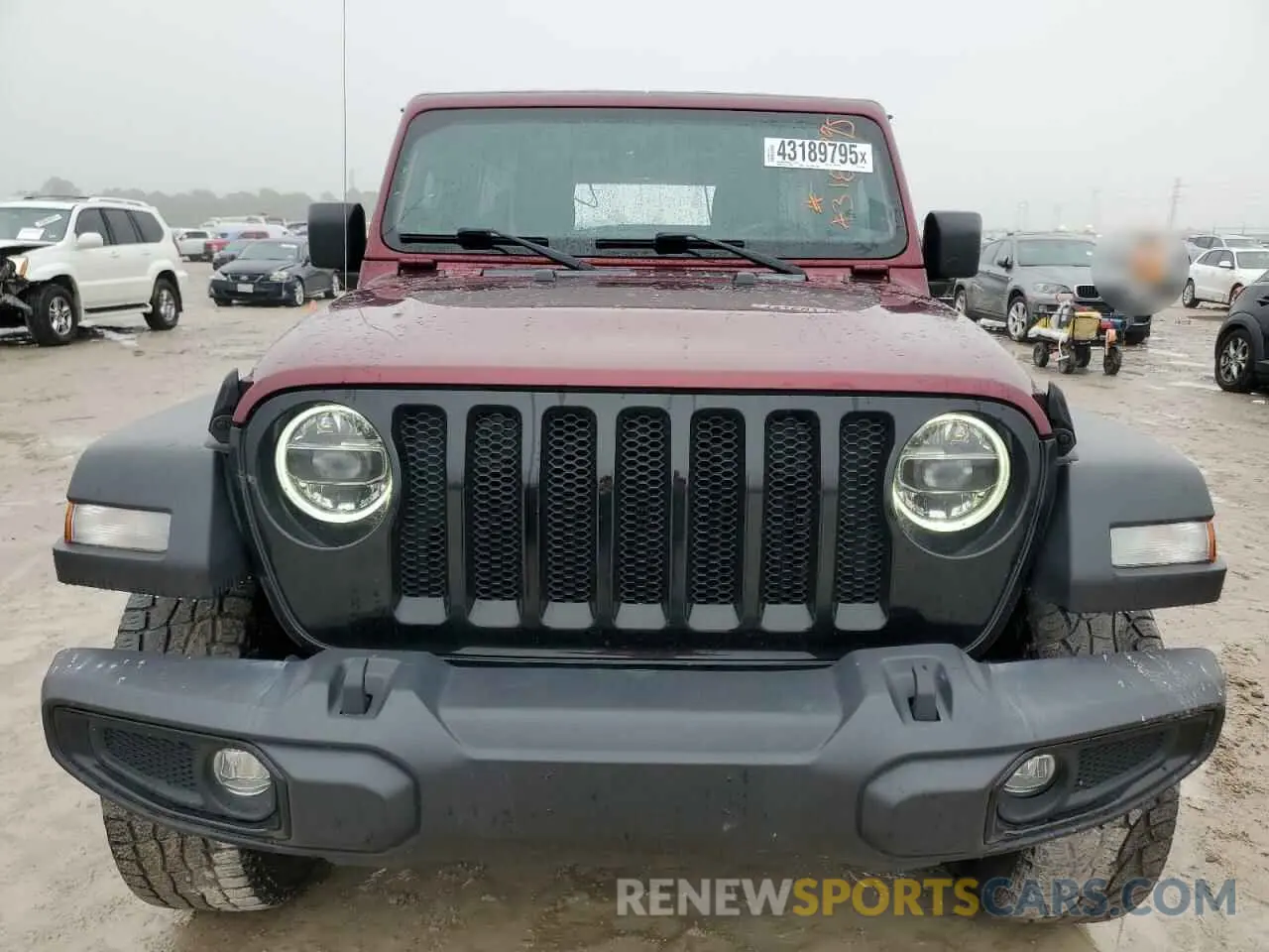 5 Photograph of a damaged car 1C4HJXDG7MW814908 JEEP WRANGLER 2021