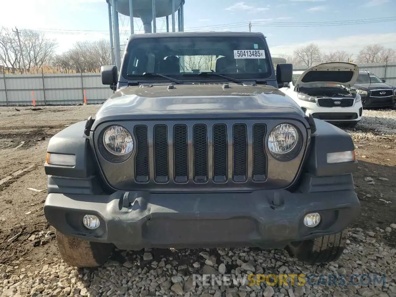 5 Photograph of a damaged car 1C4HJXDG7MW821566 JEEP WRANGLER 2021