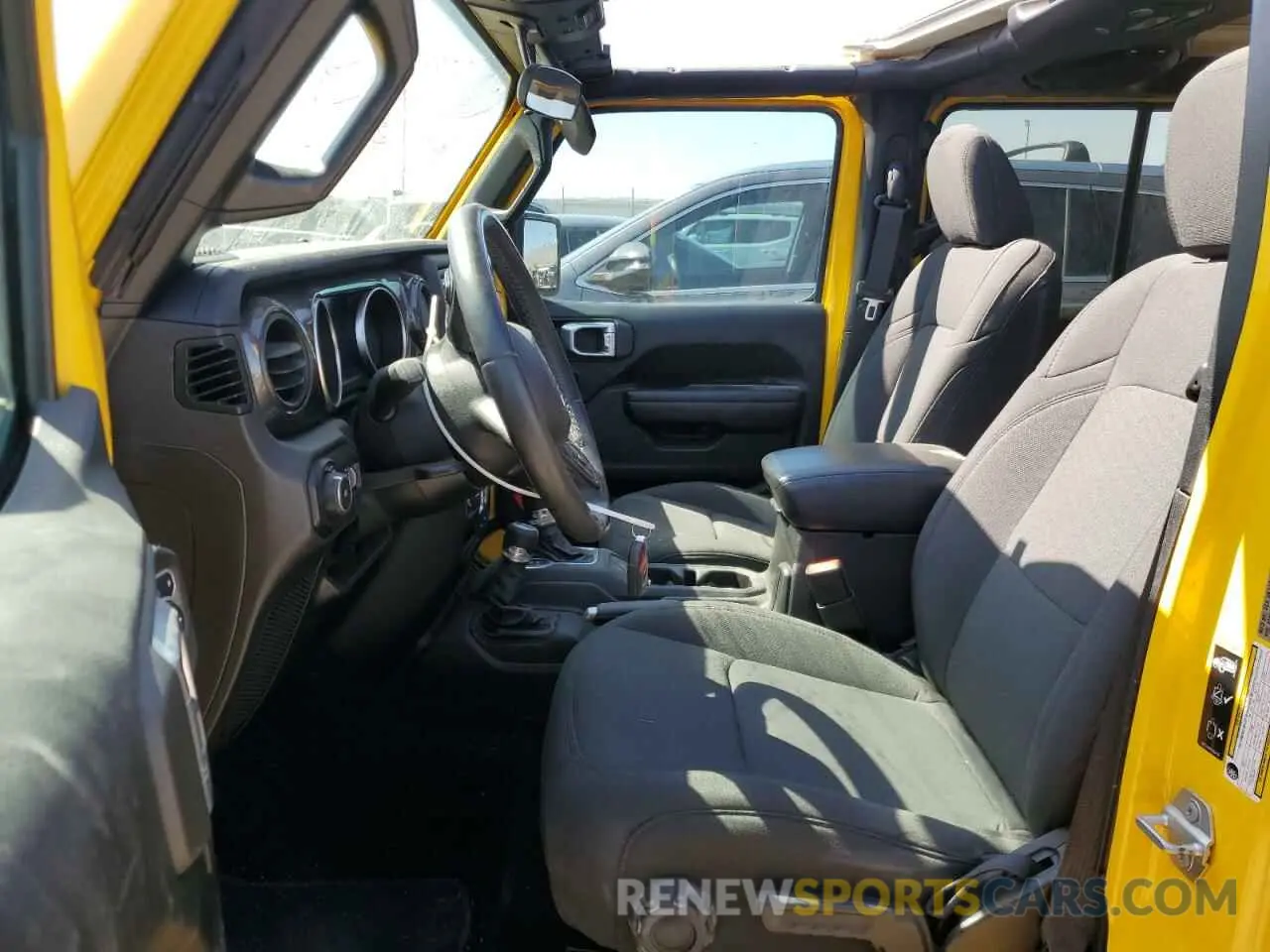 7 Photograph of a damaged car 1C4HJXDG8MW505223 JEEP WRANGLER 2021