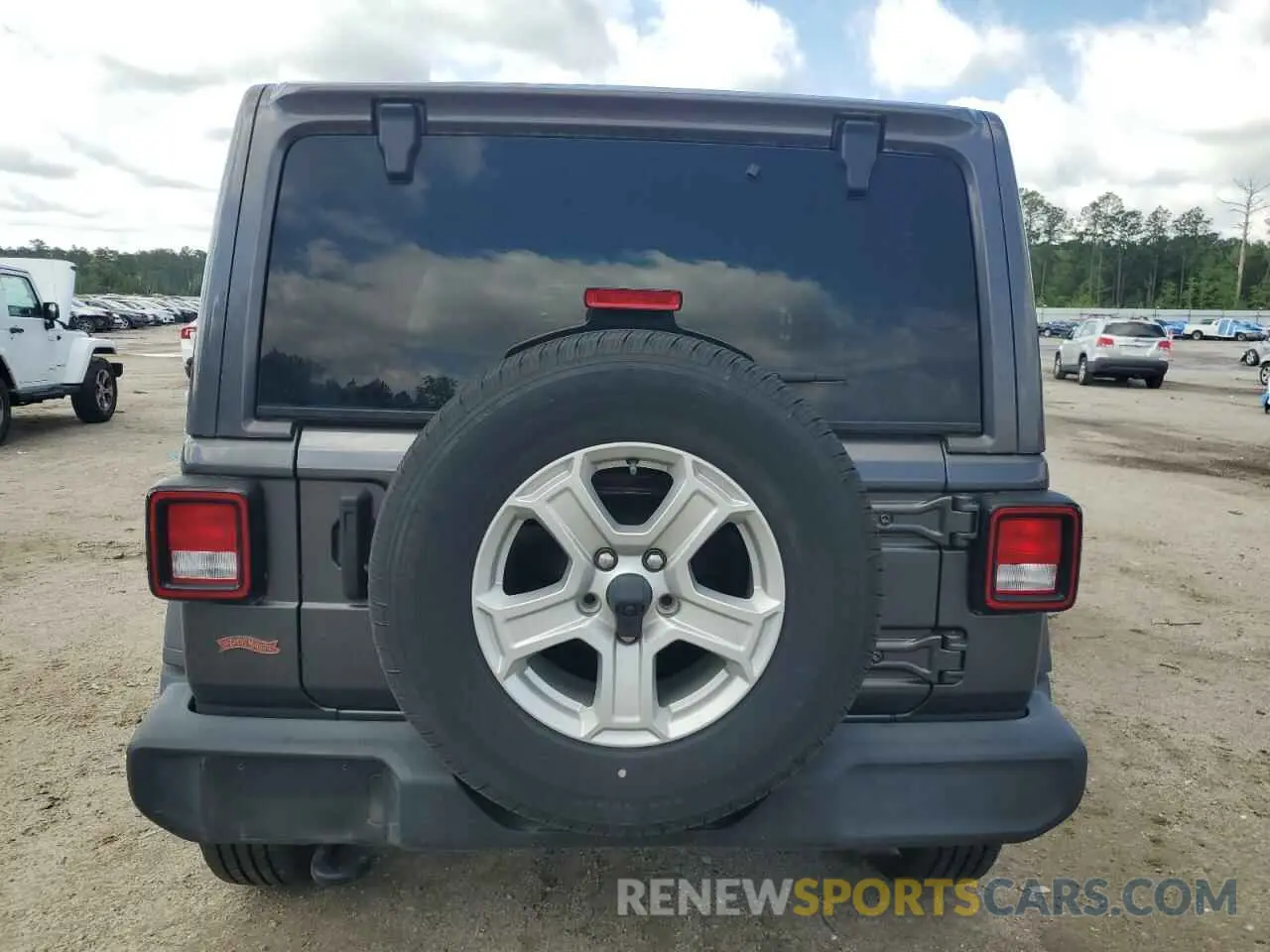 6 Photograph of a damaged car 1C4HJXDG8MW836142 JEEP WRANGLER 2021