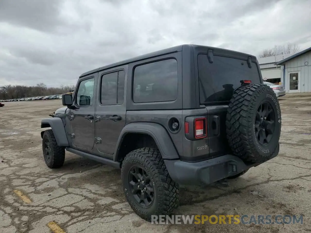2 Фотография поврежденного автомобиля 1C4HJXDG8MW837159 JEEP WRANGLER 2021