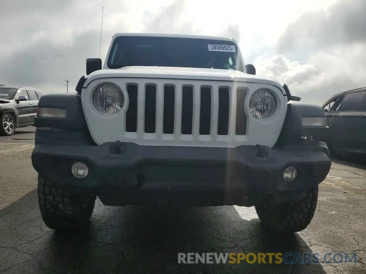 5 Photograph of a damaged car 1C4HJXDG9MW504842 JEEP WRANGLER 2021