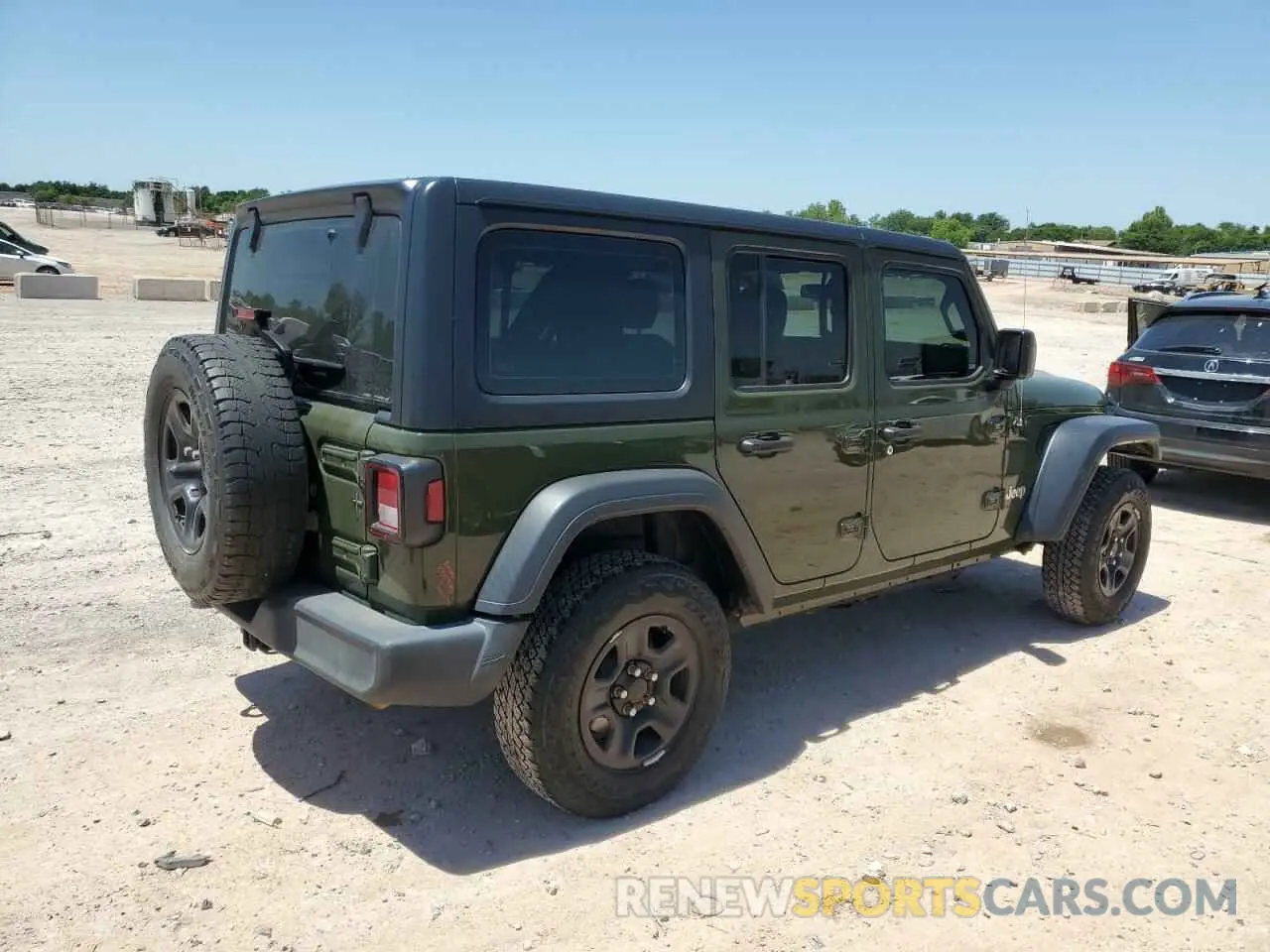 3 Photograph of a damaged car 1C4HJXDG9MW509488 JEEP WRANGLER 2021