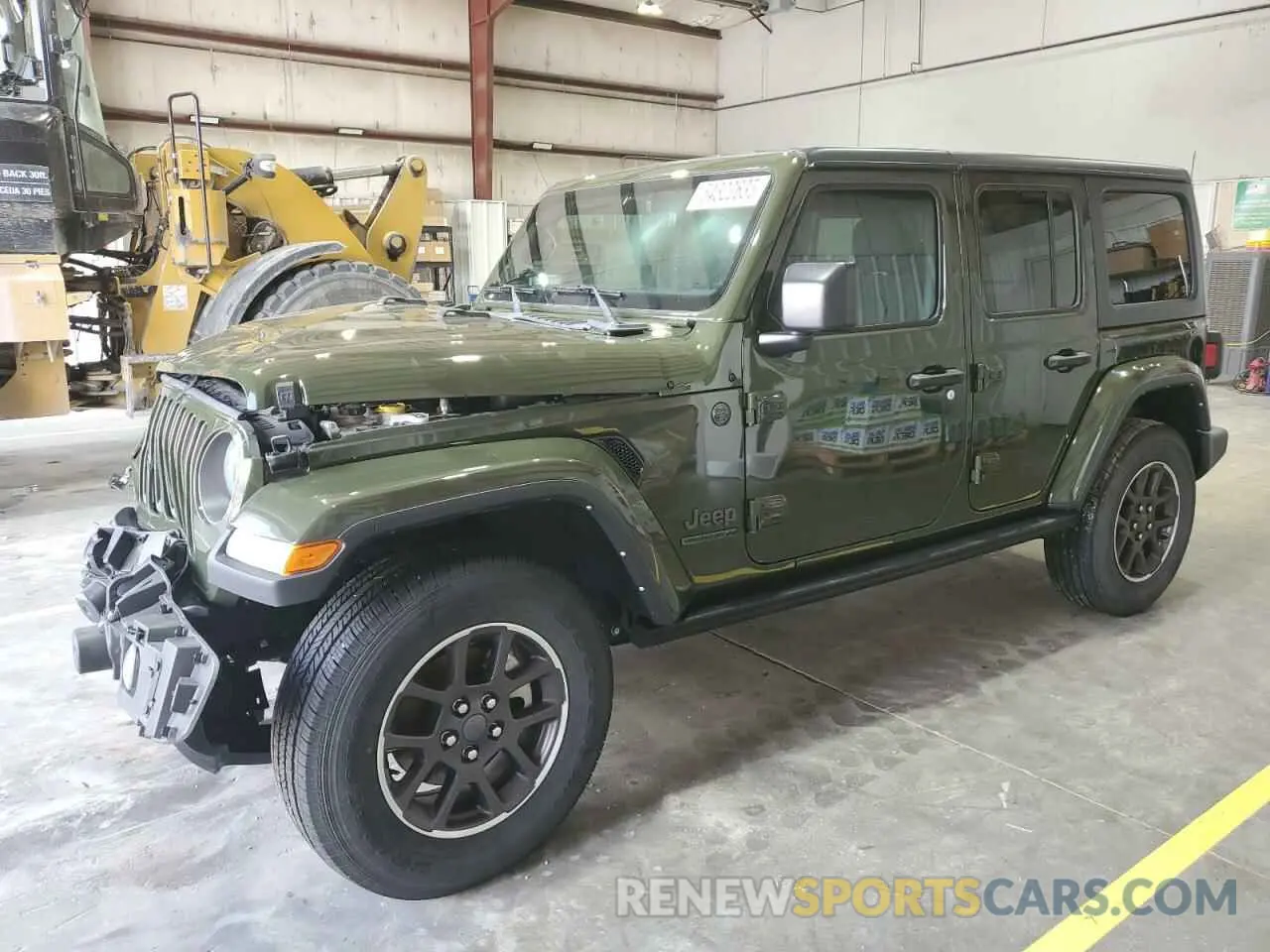 1 Фотография поврежденного автомобиля 1C4HJXDG9MW607209 JEEP WRANGLER 2021