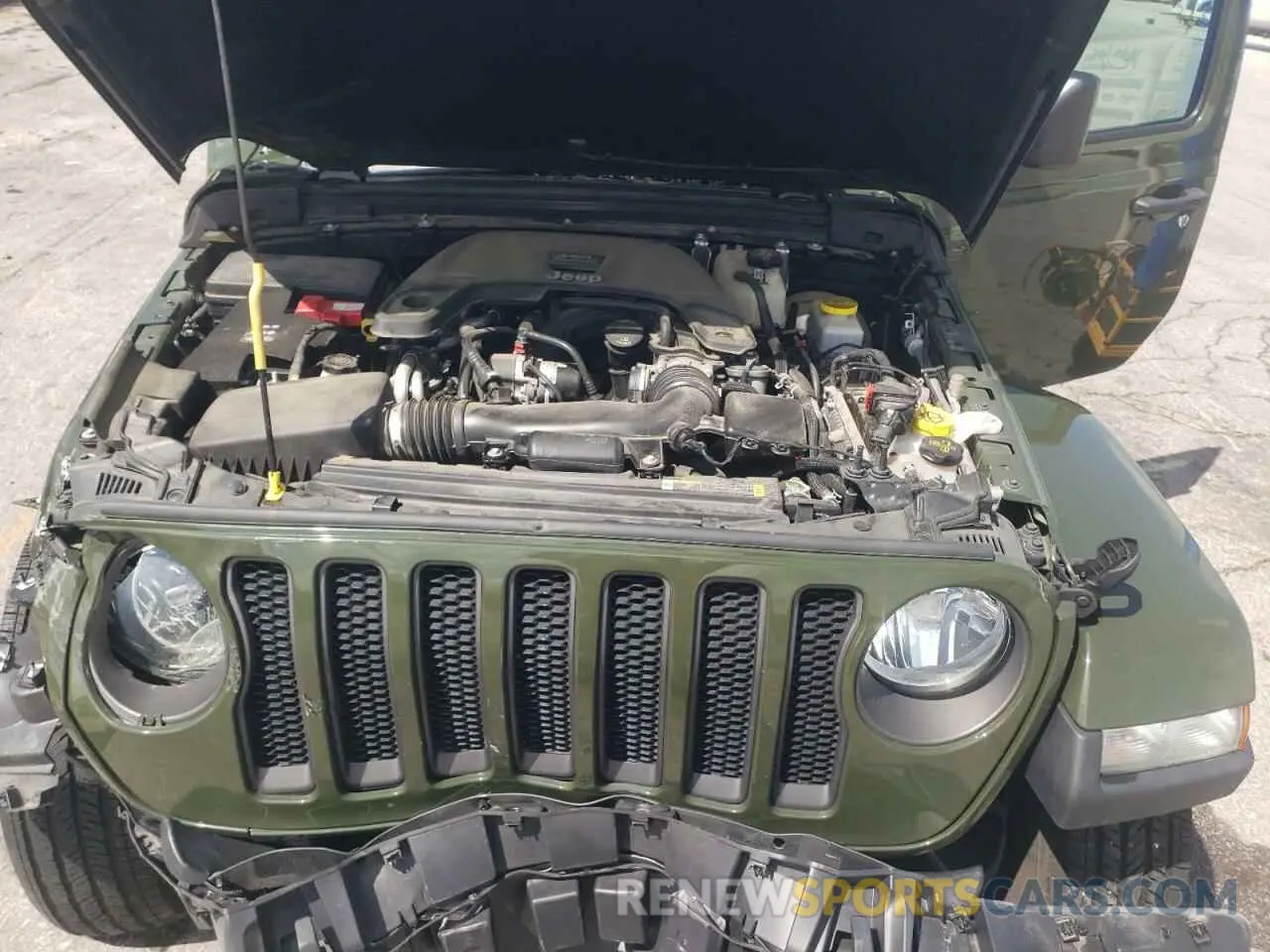 12 Фотография поврежденного автомобиля 1C4HJXDG9MW607209 JEEP WRANGLER 2021