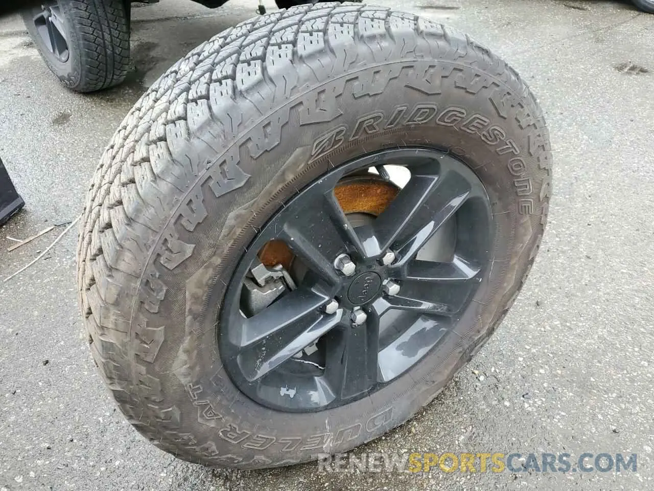 13 Photograph of a damaged car 1C4HJXDG9MW671119 JEEP WRANGLER 2021