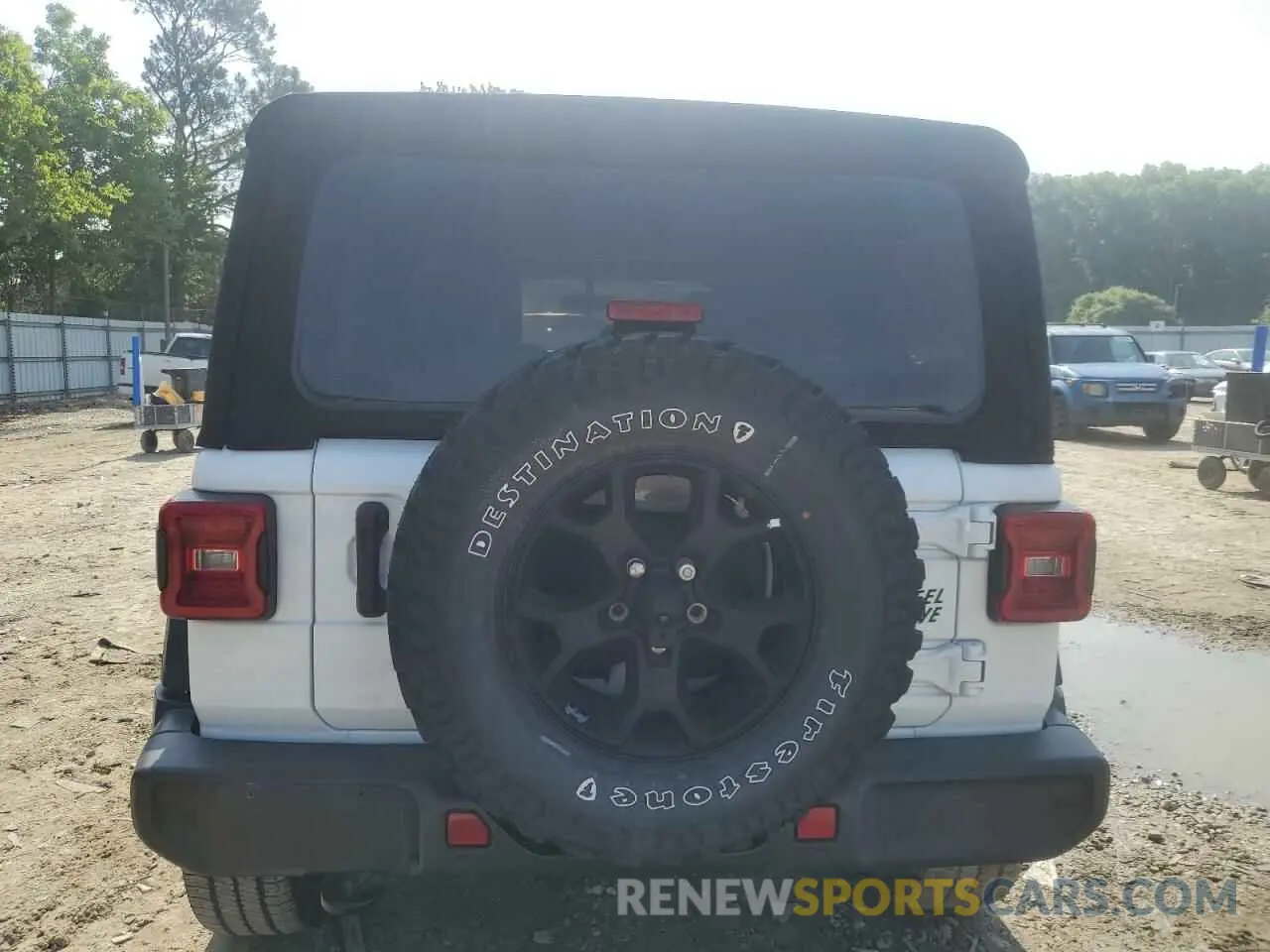 6 Photograph of a damaged car 1C4HJXDG9MW714969 JEEP WRANGLER 2021