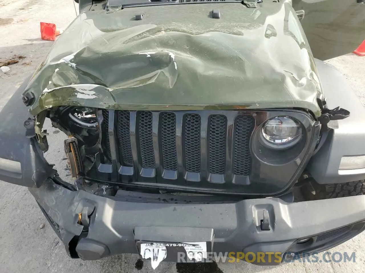 11 Фотография поврежденного автомобиля 1C4HJXDG9MW740262 JEEP WRANGLER 2021