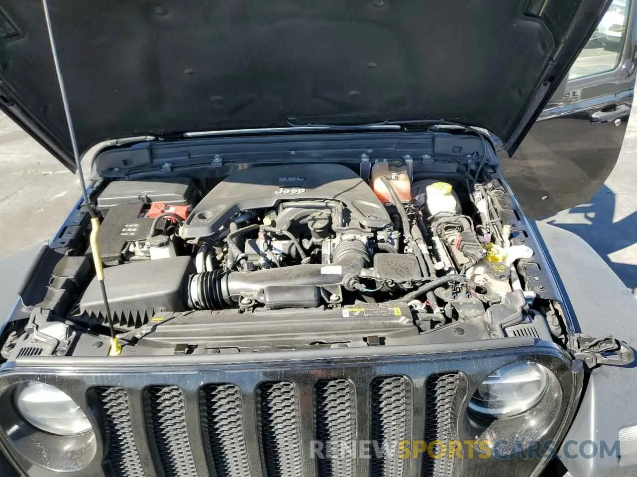 13 Фотография поврежденного автомобиля 1C4HJXDGXMW714608 JEEP WRANGLER 2021
