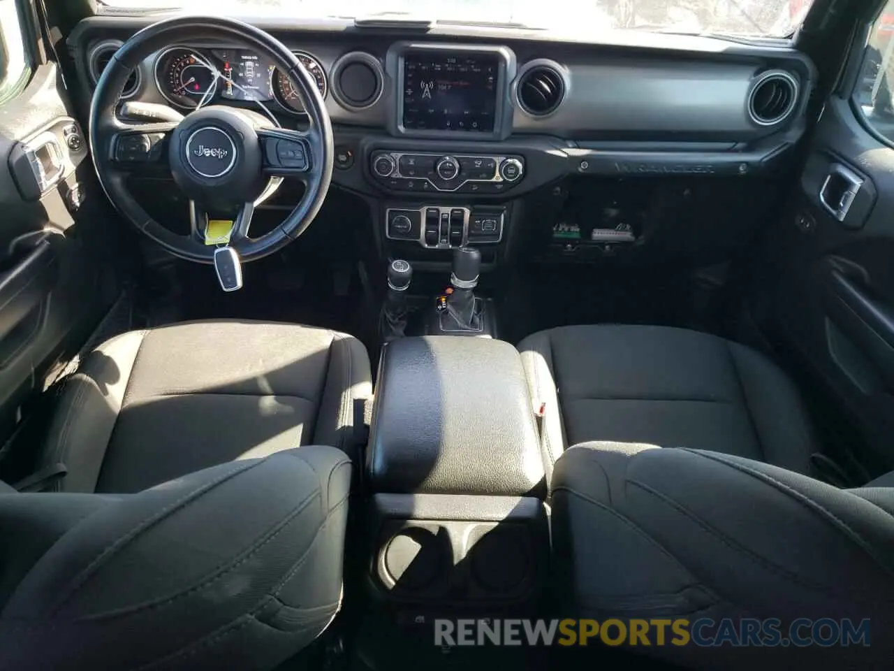 8 Фотография поврежденного автомобиля 1C4HJXDGXMW714608 JEEP WRANGLER 2021