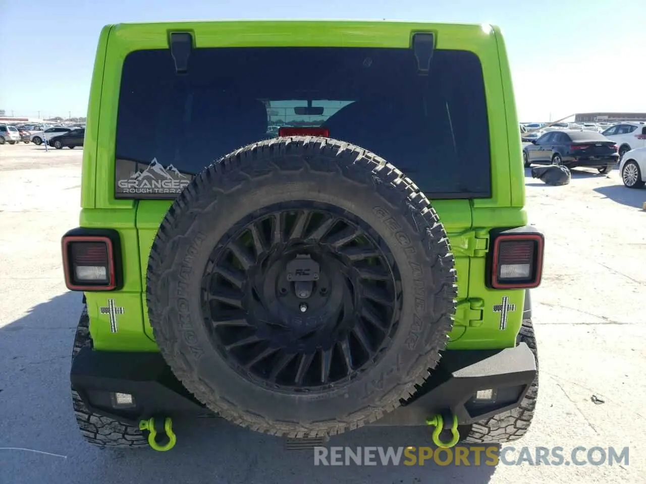 6 Фотография поврежденного автомобиля 1C4HJXDGXMW830164 JEEP WRANGLER 2021