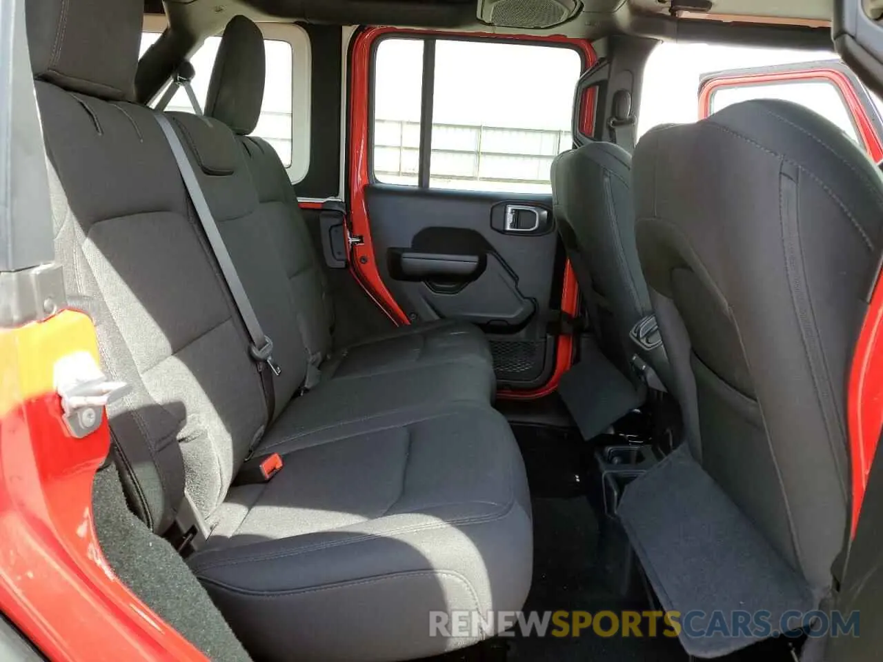 11 Фотография поврежденного автомобиля 1C4HJXDGXMW849166 JEEP WRANGLER 2021