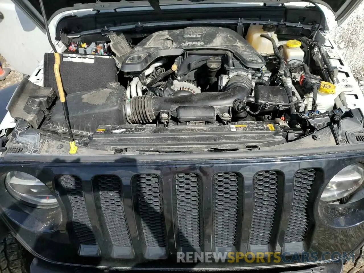 11 Photograph of a damaged car 1C4HJXDGXMW849202 JEEP WRANGLER 2021