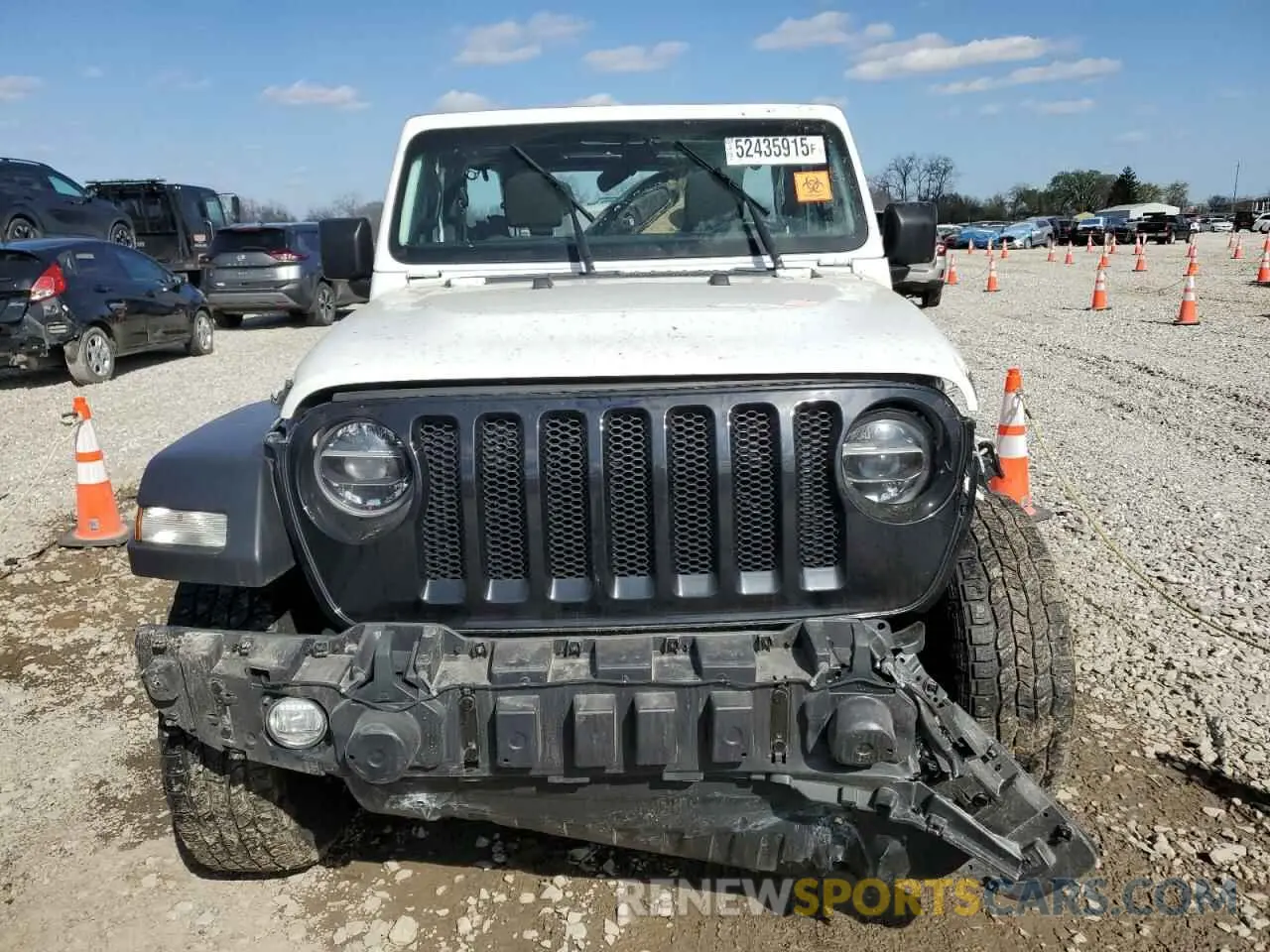 5 Photograph of a damaged car 1C4HJXDGXMW849202 JEEP WRANGLER 2021