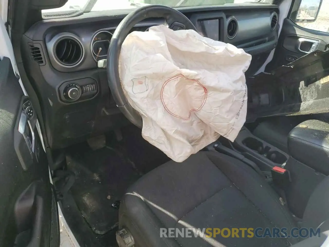 8 Photograph of a damaged car 1C4HJXDGXMW849202 JEEP WRANGLER 2021