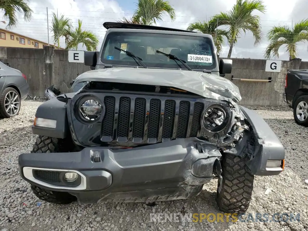 5 Фотография поврежденного автомобиля 1C4HJXDM6MW628041 JEEP WRANGLER 2021