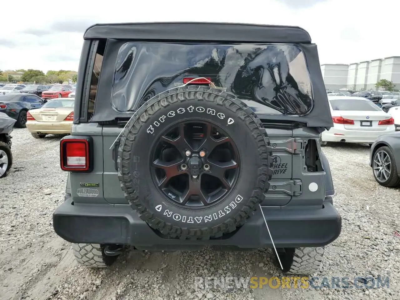 6 Фотография поврежденного автомобиля 1C4HJXDM6MW628041 JEEP WRANGLER 2021