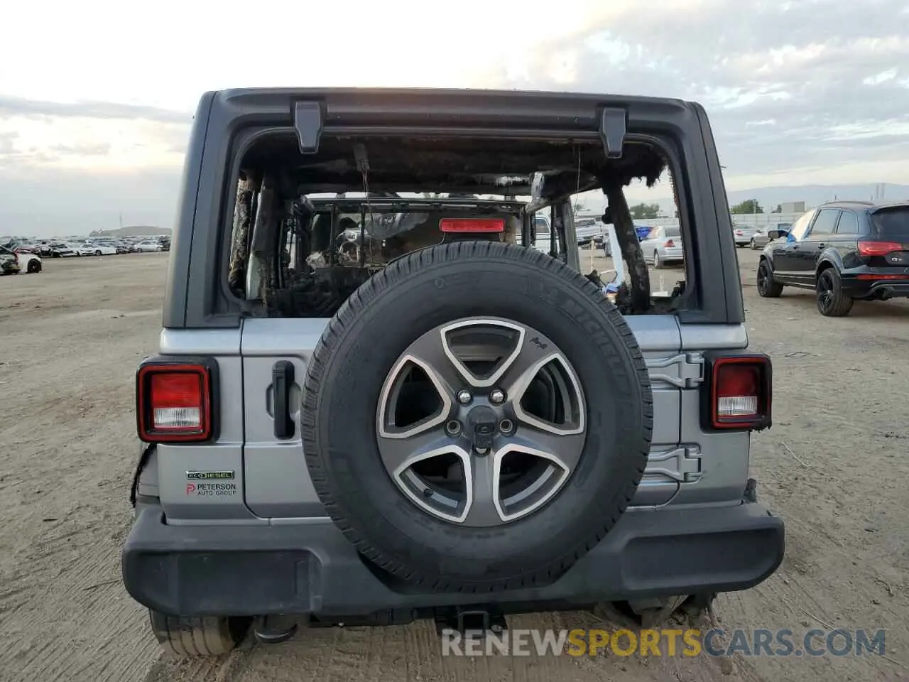 6 Фотография поврежденного автомобиля 1C4HJXDM8MW665673 JEEP WRANGLER 2021