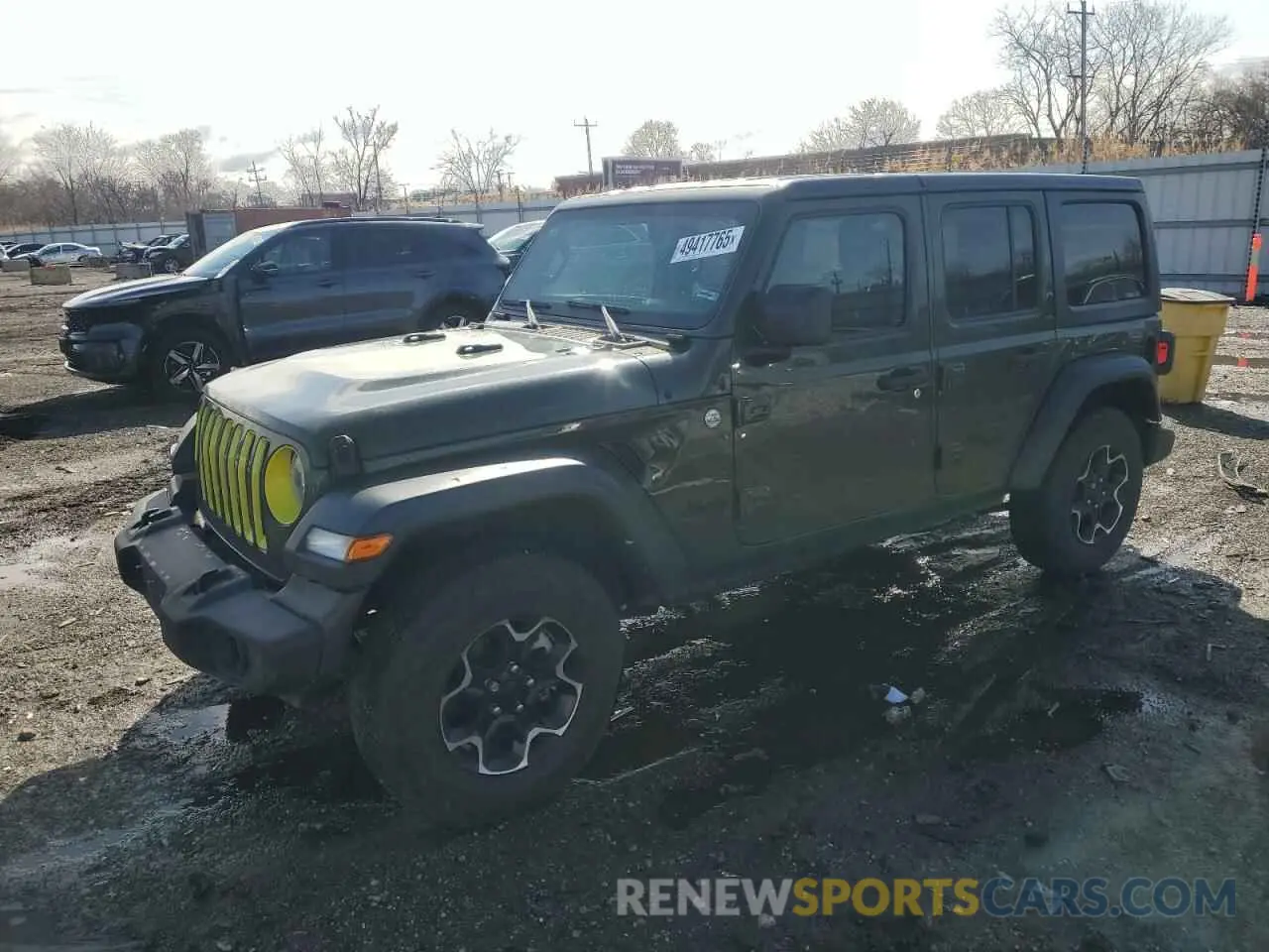 1 Фотография поврежденного автомобиля 1C4HJXDN0MW701915 JEEP WRANGLER 2021