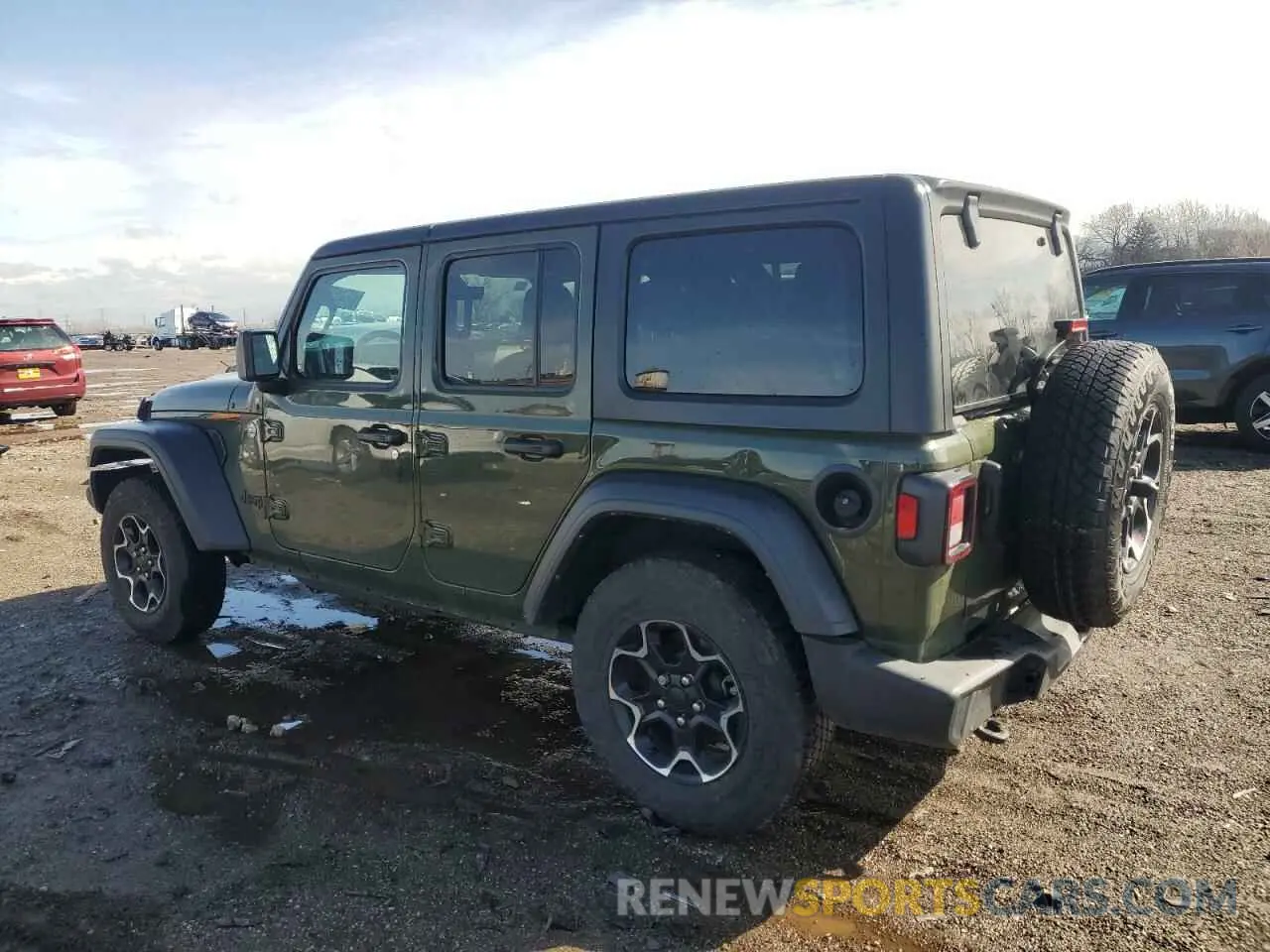 2 Фотография поврежденного автомобиля 1C4HJXDN0MW701915 JEEP WRANGLER 2021