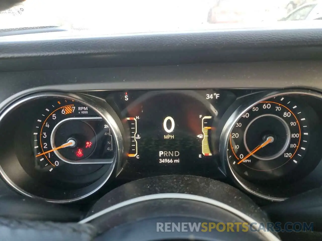 9 Фотография поврежденного автомобиля 1C4HJXDN0MW701915 JEEP WRANGLER 2021