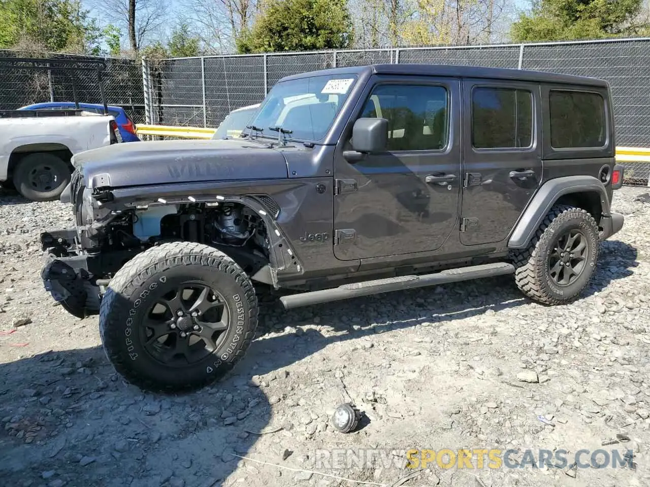 1 Фотография поврежденного автомобиля 1C4HJXDN0MW792927 JEEP WRANGLER 2021