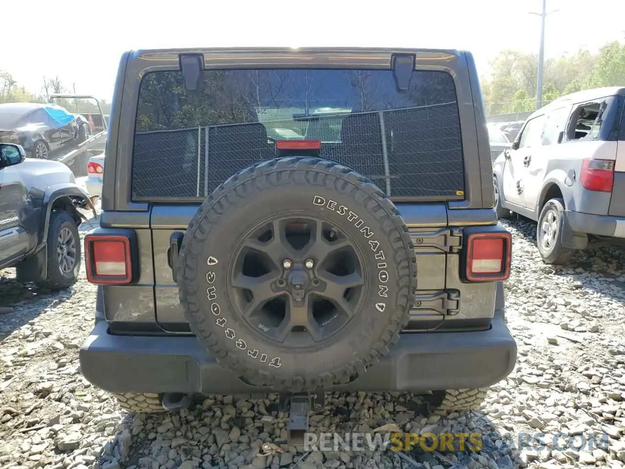 6 Фотография поврежденного автомобиля 1C4HJXDN0MW792927 JEEP WRANGLER 2021