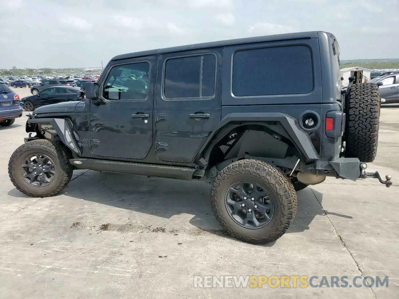 2 Фотография поврежденного автомобиля 1C4HJXDN0MW859686 JEEP WRANGLER 2021