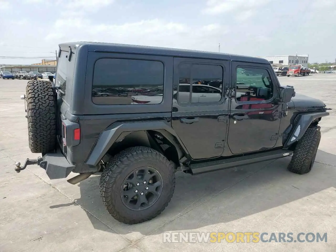 3 Фотография поврежденного автомобиля 1C4HJXDN0MW859686 JEEP WRANGLER 2021
