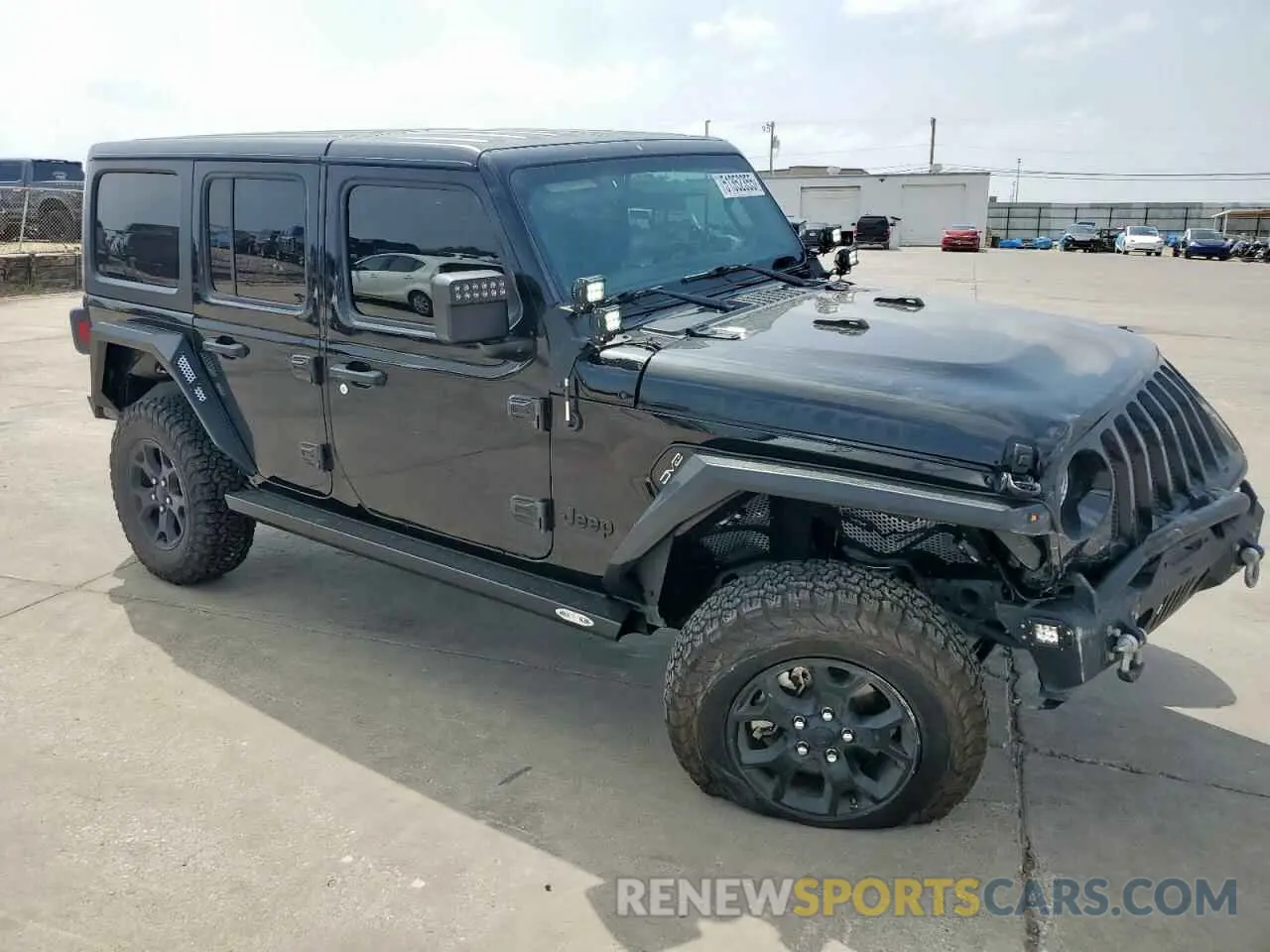 4 Фотография поврежденного автомобиля 1C4HJXDN0MW859686 JEEP WRANGLER 2021