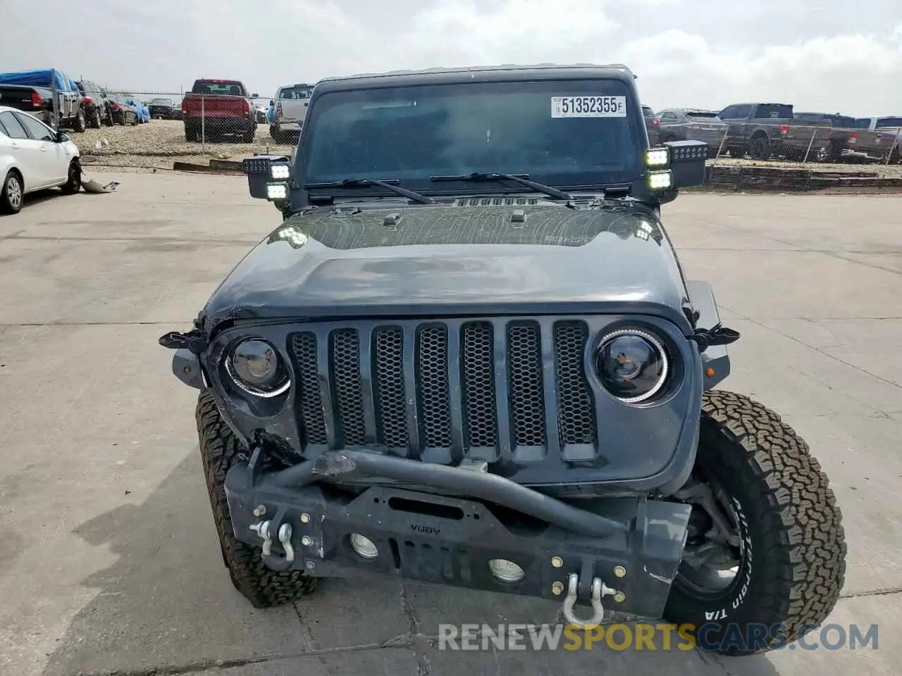 5 Фотография поврежденного автомобиля 1C4HJXDN0MW859686 JEEP WRANGLER 2021