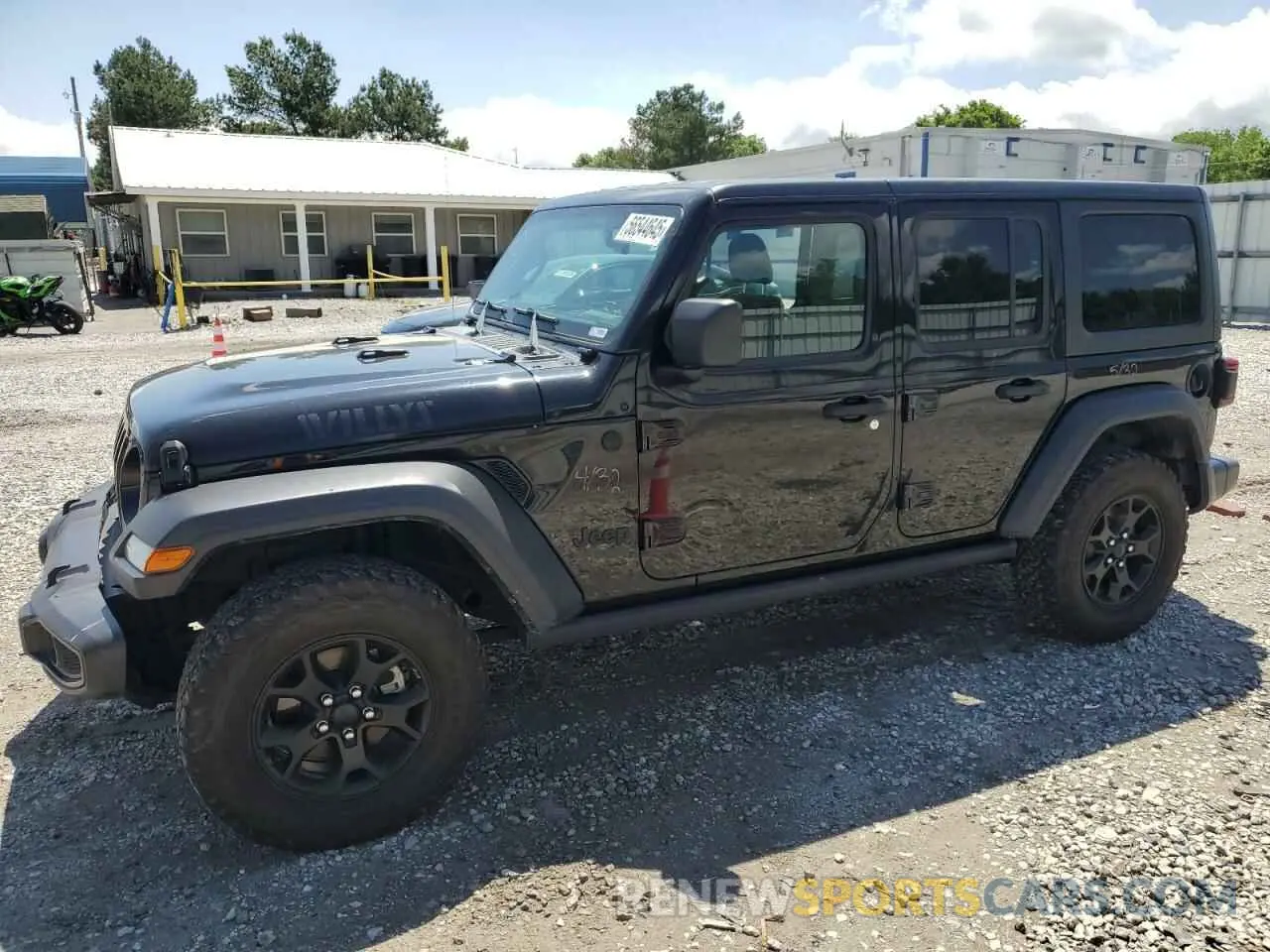 1 Фотография поврежденного автомобиля 1C4HJXDN1MW584099 JEEP WRANGLER 2021