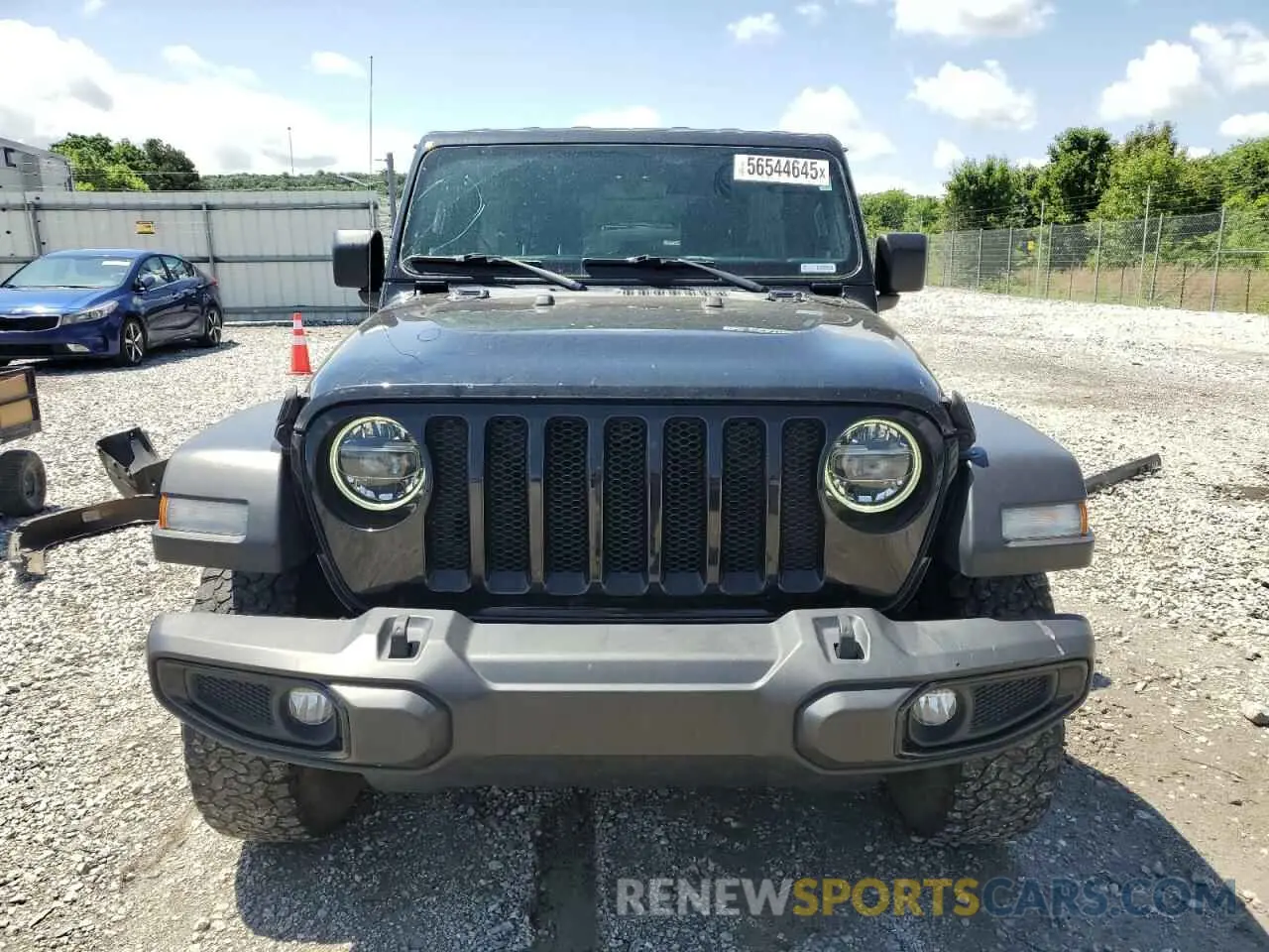 5 Фотография поврежденного автомобиля 1C4HJXDN1MW584099 JEEP WRANGLER 2021