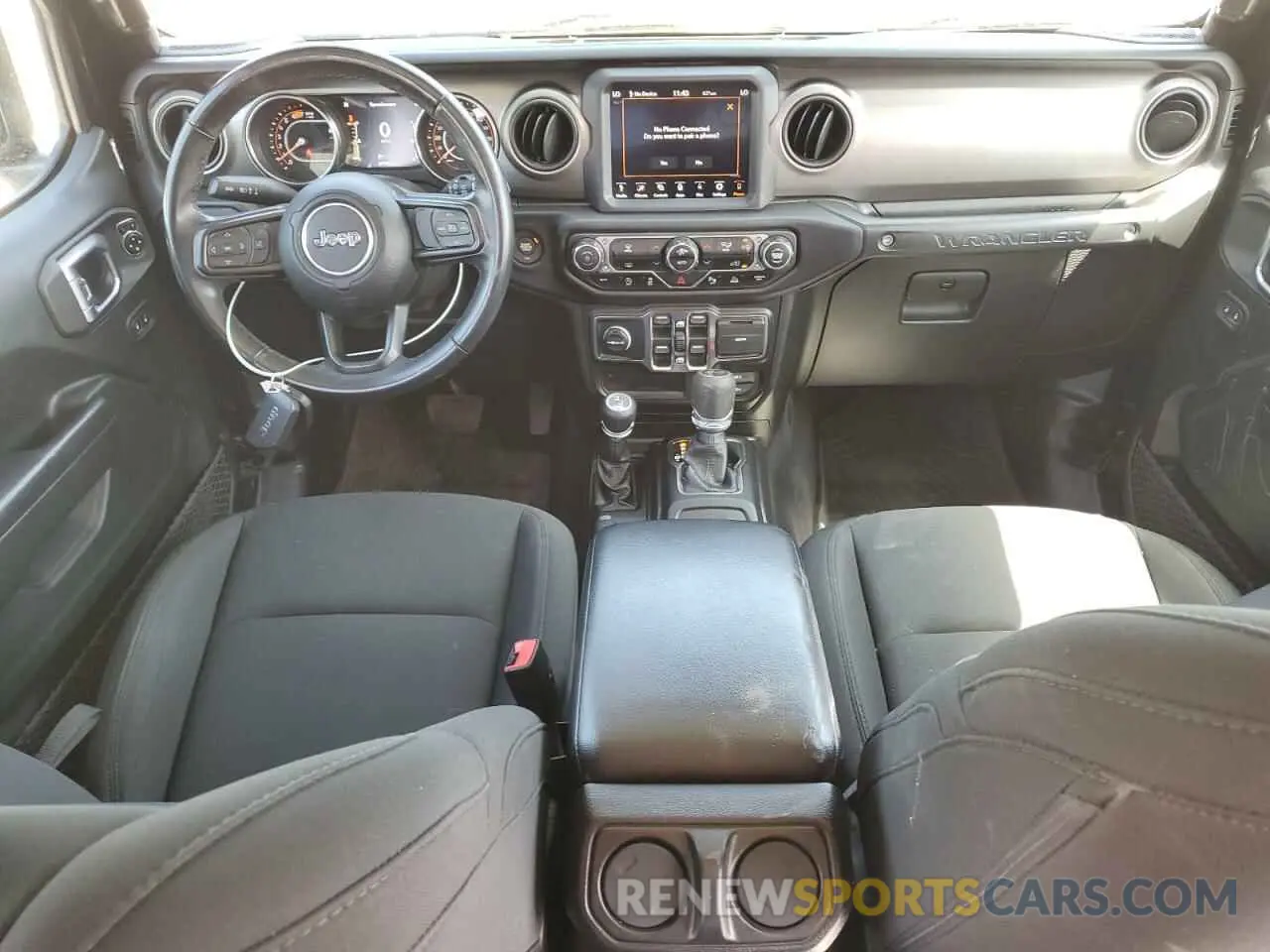 8 Фотография поврежденного автомобиля 1C4HJXDN1MW584099 JEEP WRANGLER 2021