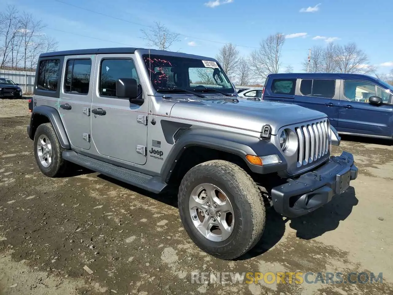 4 Фотография поврежденного автомобиля 1C4HJXDN1MW672344 JEEP WRANGLER 2021