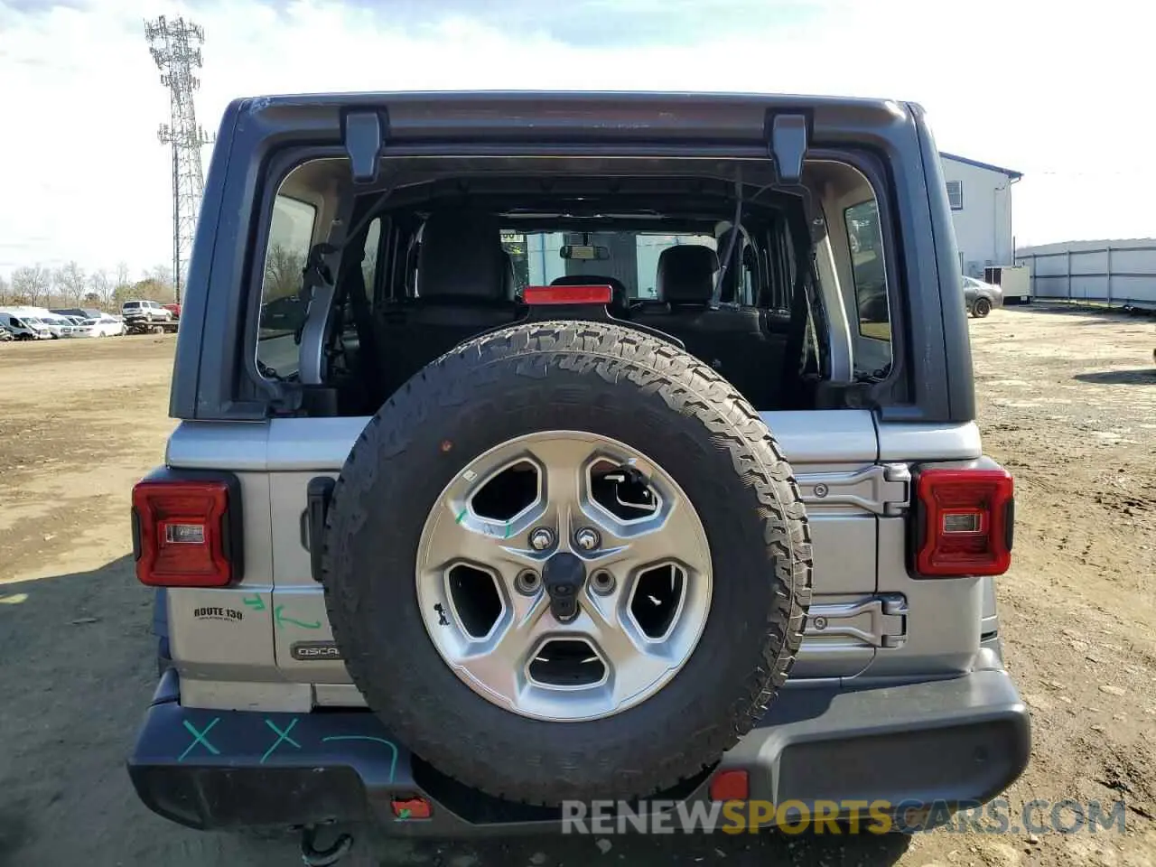 6 Фотография поврежденного автомобиля 1C4HJXDN1MW672344 JEEP WRANGLER 2021