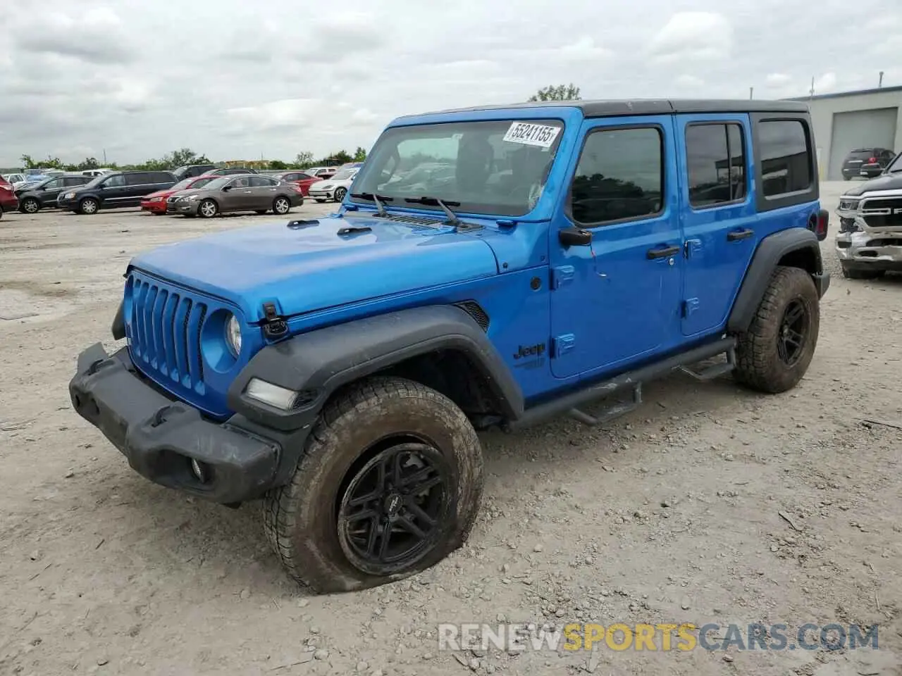 1 Фотография поврежденного автомобиля 1C4HJXDN1MW839902 JEEP WRANGLER 2021