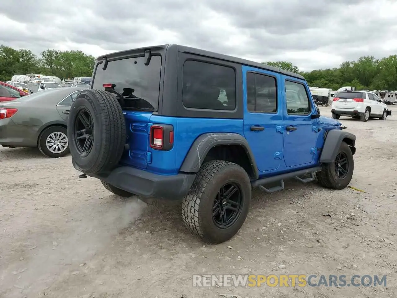 3 Фотография поврежденного автомобиля 1C4HJXDN1MW839902 JEEP WRANGLER 2021