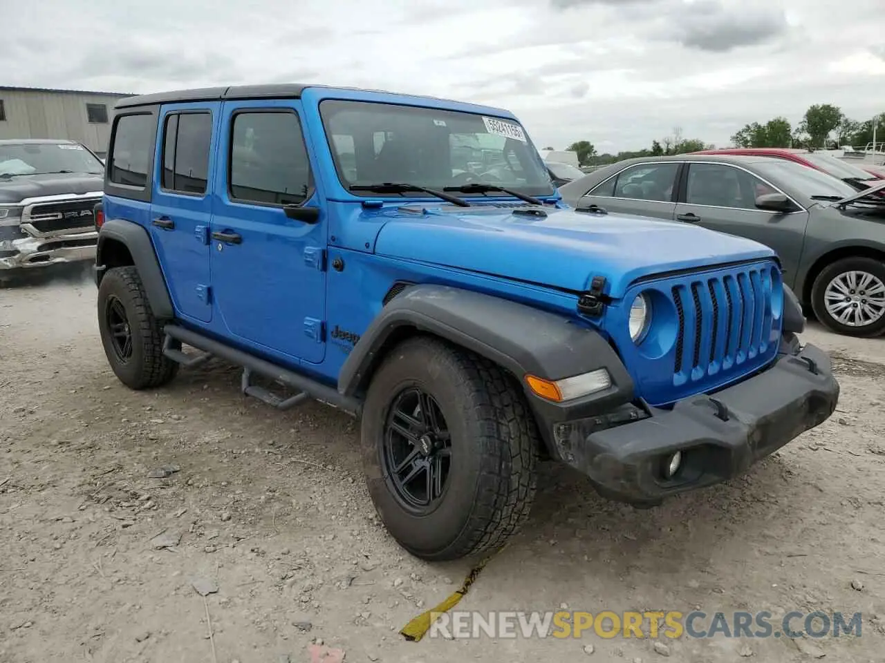 4 Фотография поврежденного автомобиля 1C4HJXDN1MW839902 JEEP WRANGLER 2021