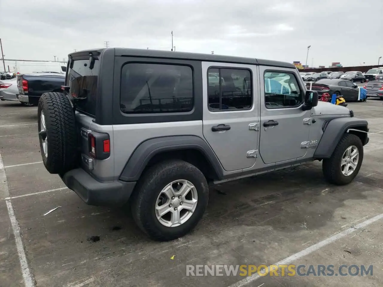 3 Photograph of a damaged car 1C4HJXDN2MW515423 JEEP WRANGLER 2021