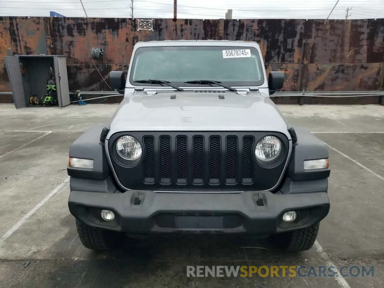 5 Photograph of a damaged car 1C4HJXDN2MW515423 JEEP WRANGLER 2021