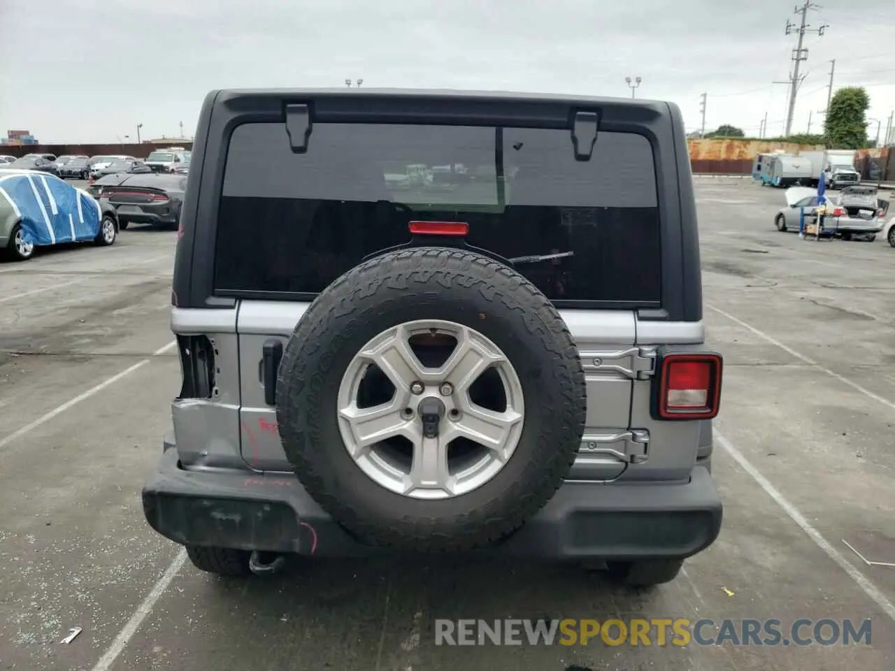 6 Photograph of a damaged car 1C4HJXDN2MW515423 JEEP WRANGLER 2021