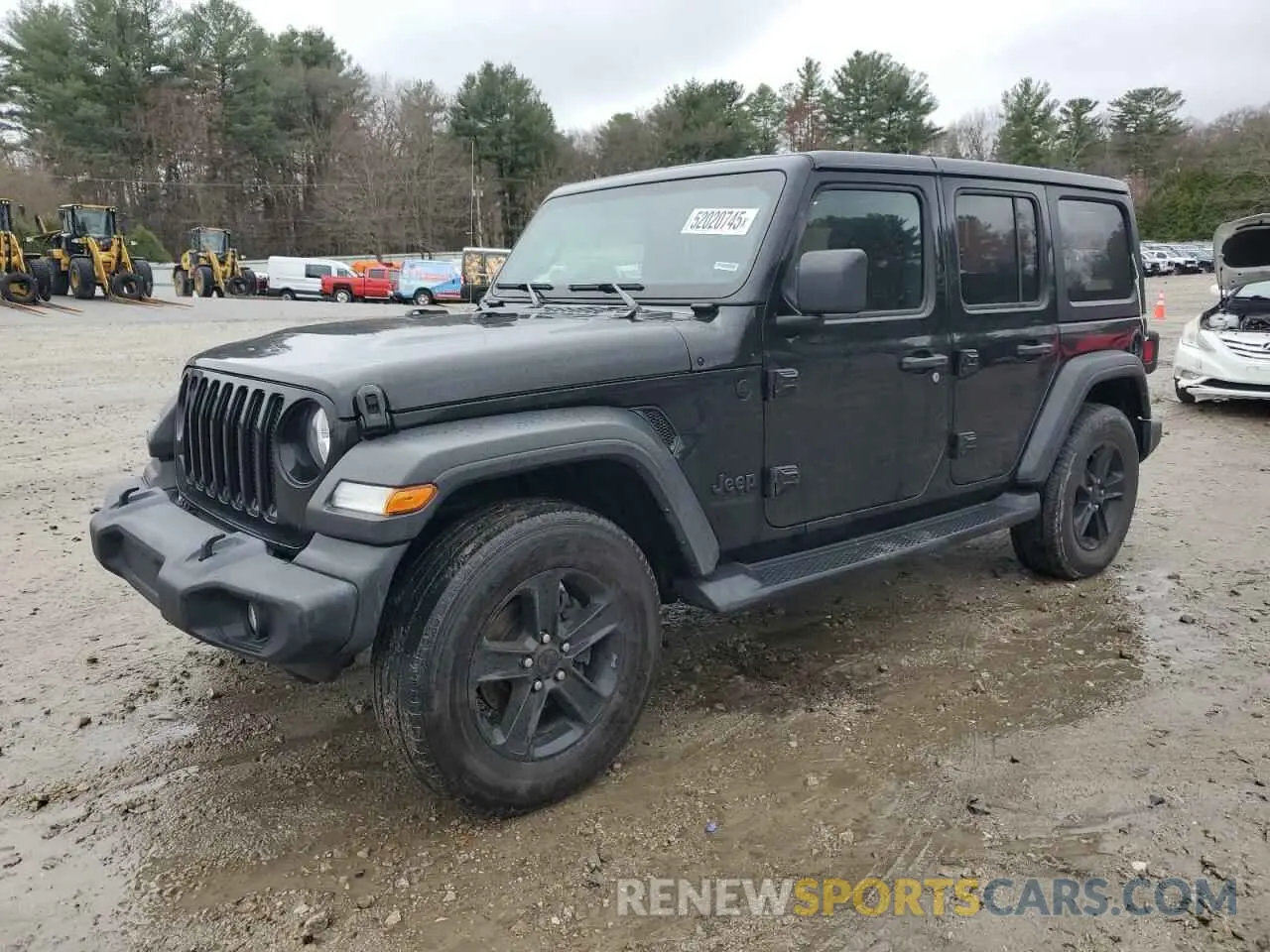 1 Фотография поврежденного автомобиля 1C4HJXDN2MW796669 JEEP WRANGLER 2021