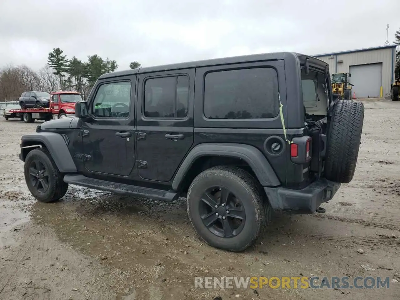 2 Фотография поврежденного автомобиля 1C4HJXDN2MW796669 JEEP WRANGLER 2021